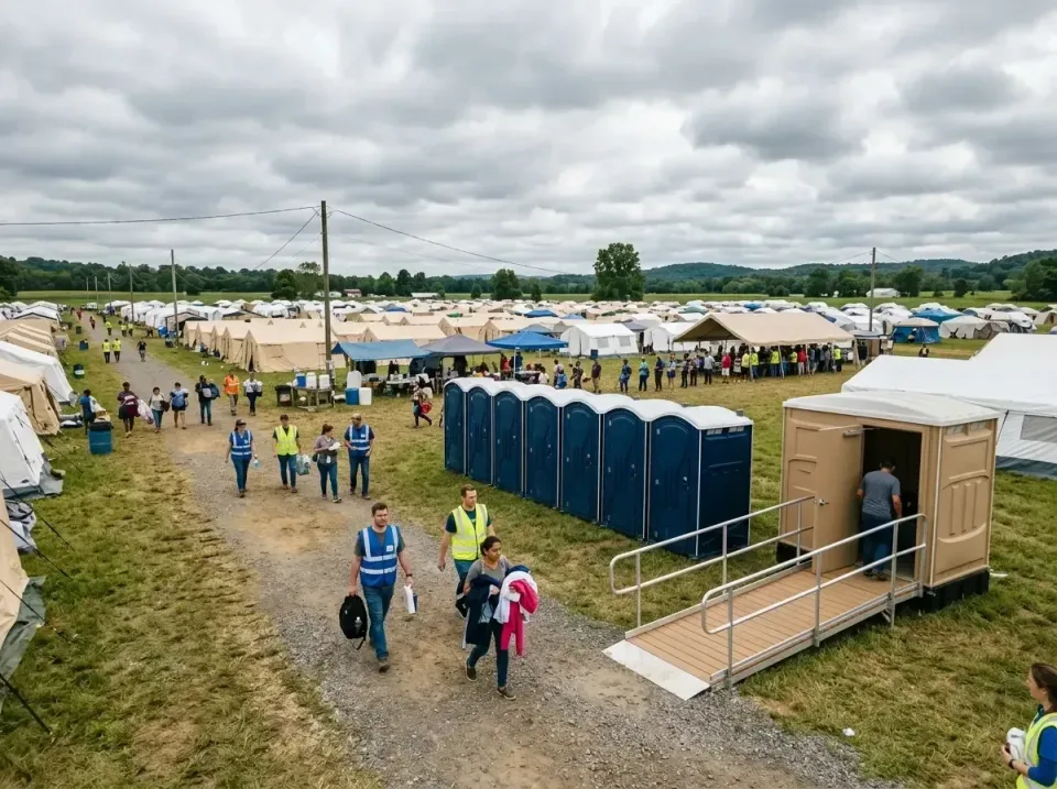 disaster-relief-camp-restrooms-010 — frequently asked questions, Dumpster & Portable Bathrooms Rental in Juniper Canyon, OR